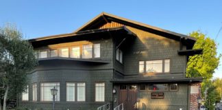 The Craftsman style Woman’s Club of South Pasadena, looking fresh from recent exterior preservation work, will host the Annual Meeting. Join us at the well-maintained Craftsman style house of the chalet subtype on Fremont Ave in South Pasadena.