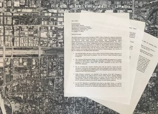 I-710 Caltrans/Metro Hearing Attended by the South Pasadena Preservation Foundation