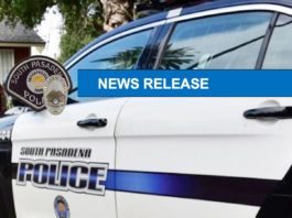 South Pasadena Police Department News Update