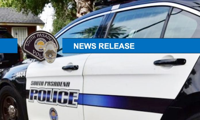 South Pasadena Police Department News Update