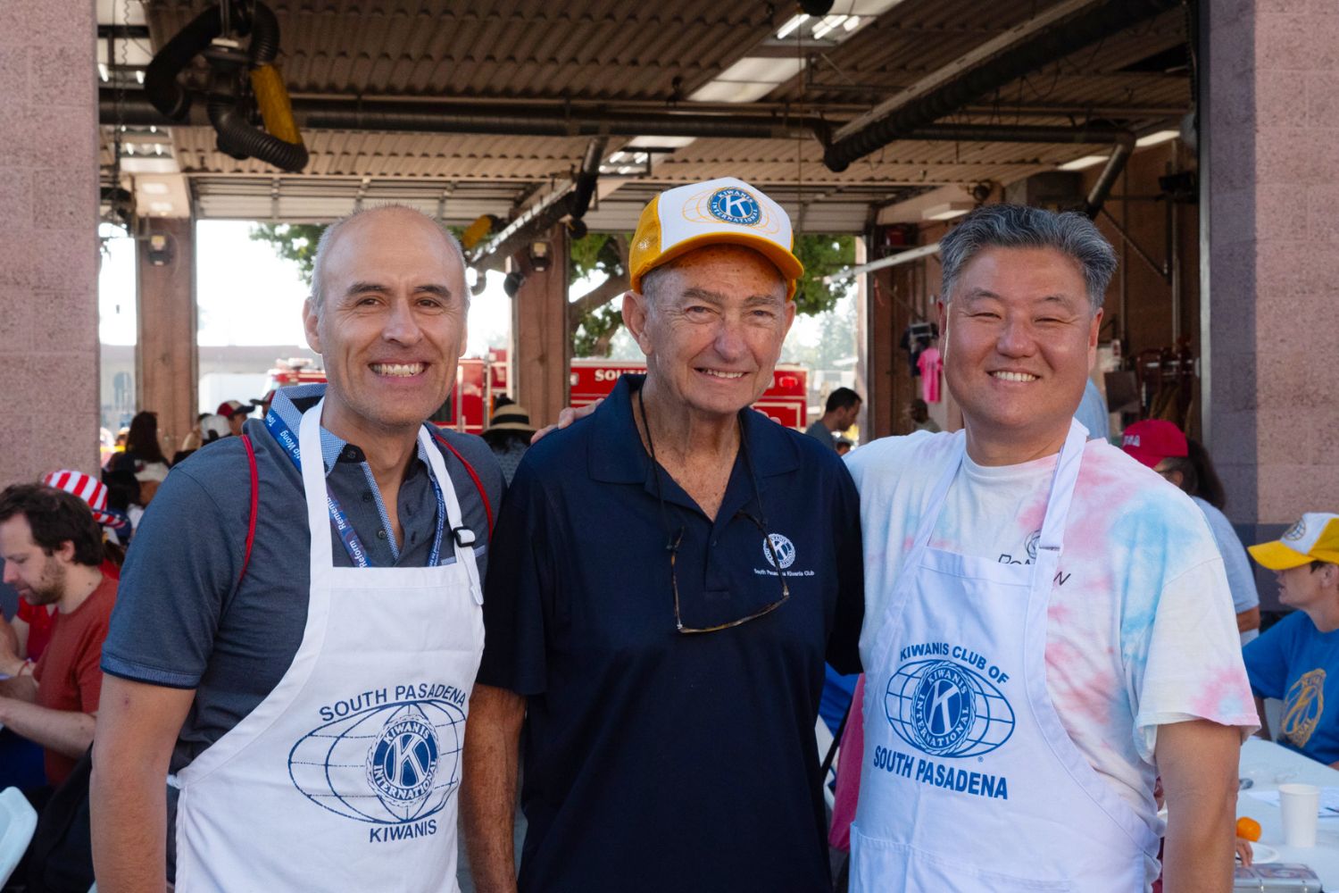 PHOTO: Esteban Lopez | The South Pasadenan News | 4th of July Pancake Breakfast produced by the South Pasadena Kiwanis Club, hosted at the Fire Station by the SPFD.