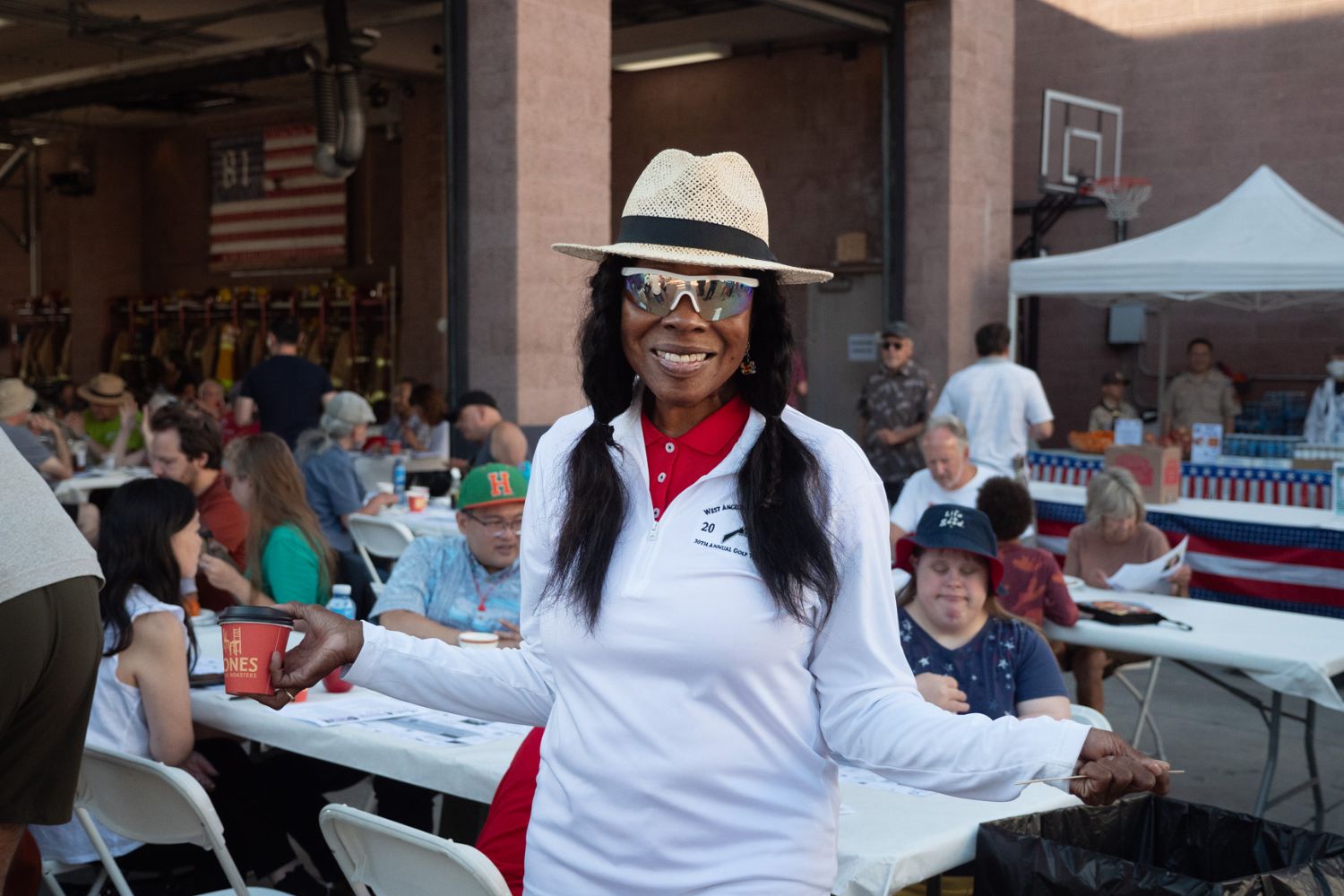 PHOTO: Esteban Lopez | The South Pasadenan News | 4th of July Pancake Breakfast produced by the South Pasadena Kiwanis Club, hosted at the Fire Station by the SPFD.