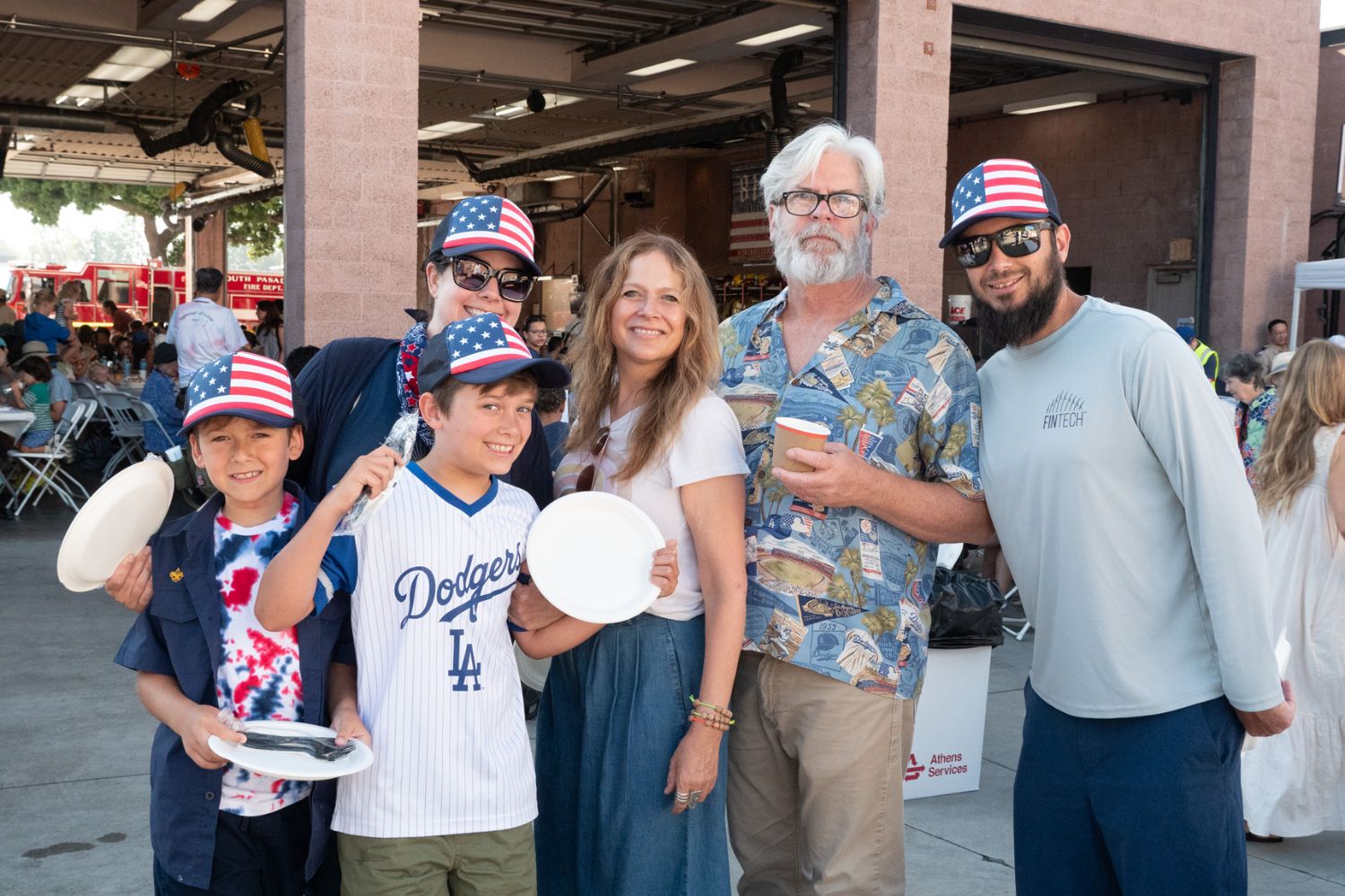 PHOTO: Esteban Lopez | The South Pasadenan News | 4th of July Pancake Breakfast produced by the South Pasadena Kiwanis Club, hosted at the Fire Station by the SPFD