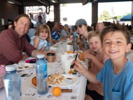 PHOTO: Esteban Lopez | The South Pasadenan News | 4th of July Pancake Breakfast produced by the South Pasadena Kiwanis Club, hosted at the Fire Station by the SPFD.