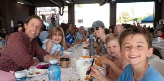 PHOTO: Esteban Lopez | The South Pasadenan News | 4th of July Pancake Breakfast produced by the South Pasadena Kiwanis Club, hosted at the Fire Station by the SPFD.