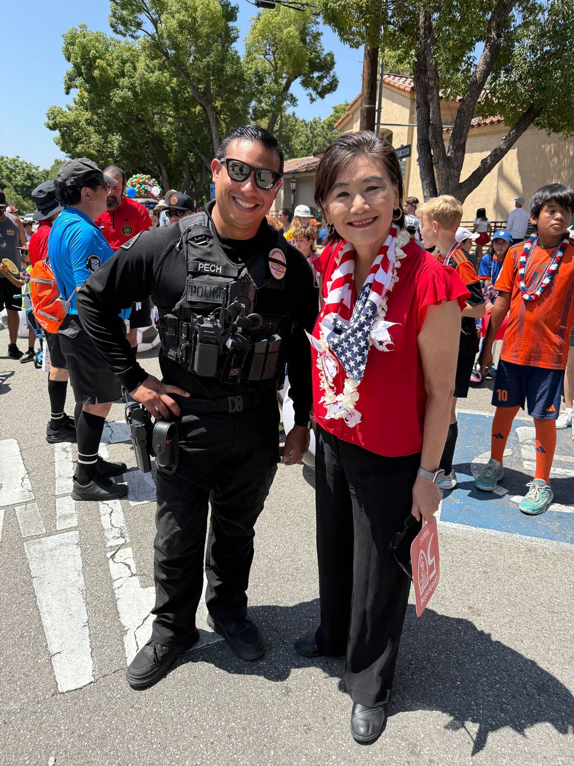 PHOTO: Esteban Lopez | South Pasadenan News | 4th of July Parade 2025'Festival of Balloons' “Unity in Community: One Nation, One Neighborhood”