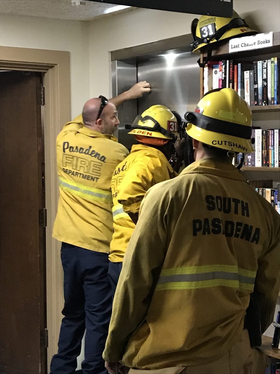 Woman Rescued from Elevator in the South Pasadena Library | The South Pasadenan | South Pasadena News