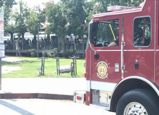 Fire on the Tracks | Metro Gold Line Train at South Pasadena Station