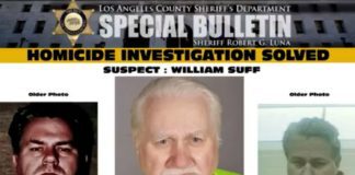 Screencap LASD Press Conference | South Pasadena Murder Case Solved | 1986 Cold Case of Cathy Small The murder occurred in February 1986 on the 800 block of Bank Street in South Pasadena.