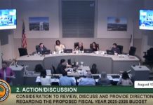 South Pasadena City Council | Special Joint Meeting with the Finance Commission August 13, 2025.