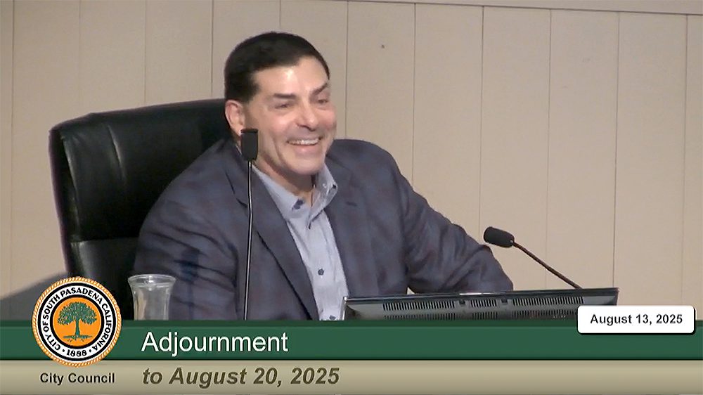South Pasadena City Manager Todd Hileman | Special Joint Meeting of the City Council and Finance Commission August 13, 2025.