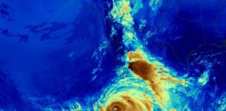State of Emergency Announced | Hurricane Hilary Approaches California PHOTO: NASA | Satellite image of Hurricane Hilary predawn August 18. The eye of the storm was about 400 miles off the coast of Baja California.