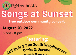 Songs at Sunset Community Concert | Aug 20th Hosted by ReNew Church