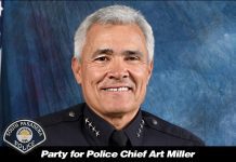 CHIEF ART MILLER | A Going Away Party at the War Memorial Building