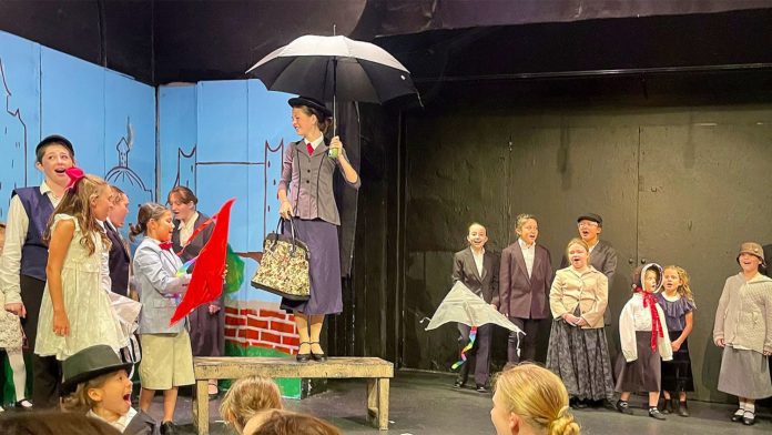 PHOTO: YSTA Live Performance of 'Mary Poppins, Jr. with the ' Chimney Cast at Fremont Center Theatre, South Pasadena August 9, 2025.