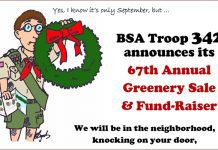 Knocking on Doors for 67 years | Boy Scout Troop 342 Annual Greenery Fundraiser
