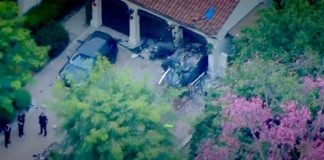 BREAKING UPDATED: Driver Killed, Police Chase Backed-Off – Car Crashes Into South Pasadena Home SCREENCAP: Fox 11 News LA | Police chase ends with driver losing control and crashing into South Pasadena home on Orange Grove early Friday Morning.