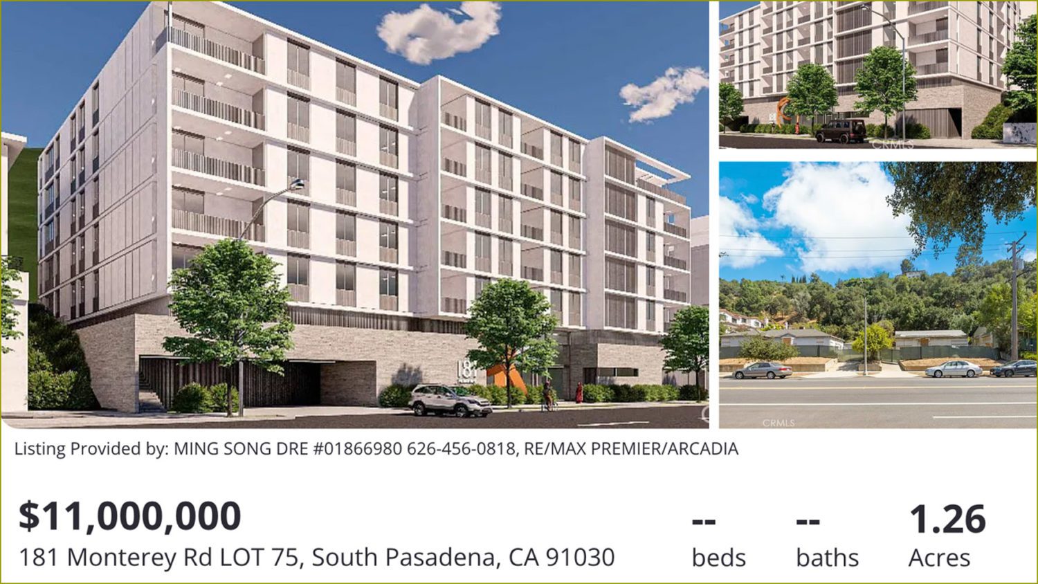 ZILLOW South Pasadena Major Development Proposal Land For Sale
