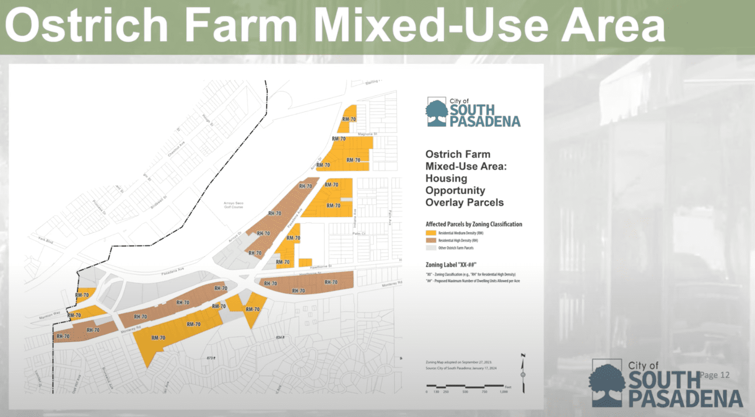 | The South Pasadenan | South Pasadena News Graphic: City of South Pasadena | Presentation slide from the Housing Virtual Town Hall - June 12, 2024