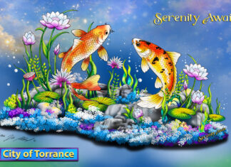 Graphic: Fiesta Productions Inc. | The South Pasadenan | City of Torrance - "Serenity Awaits"