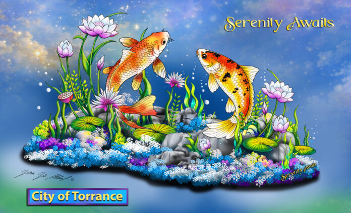 Graphic: Fiesta Productions Inc. | The South Pasadenan | City of Torrance - "Serenity Awaits"