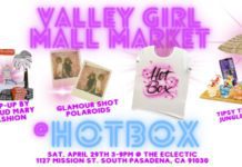Hotbox Vintage South Pasadena | ‘Valley Girl Mall Market’ @ THE ECLECTIC MUSIC FESTIVAL SATURDAY