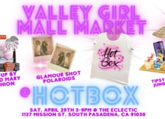 Hotbox Vintage South Pasadena | ‘Valley Girl Mall Market’ @ THE ECLECTIC MUSIC FESTIVAL SATURDAY