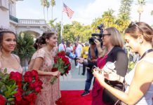 Pasadena Rose Queen 2024 Naomi Stillitano | The Inside Story: The Glory of Christmas Eve Pasadena Rose Queen 2024 Naomi Stillitano | The Inside Story: The Glory of Christmas Eve Pasadena Rose Queen PHOTO: BY PASADENA TOURNAMENT OF ROSES® | 2024 Rose Queen® Naomi Stillitano speaking with local television news KTLA at the 105th Rose Queen Coronation.