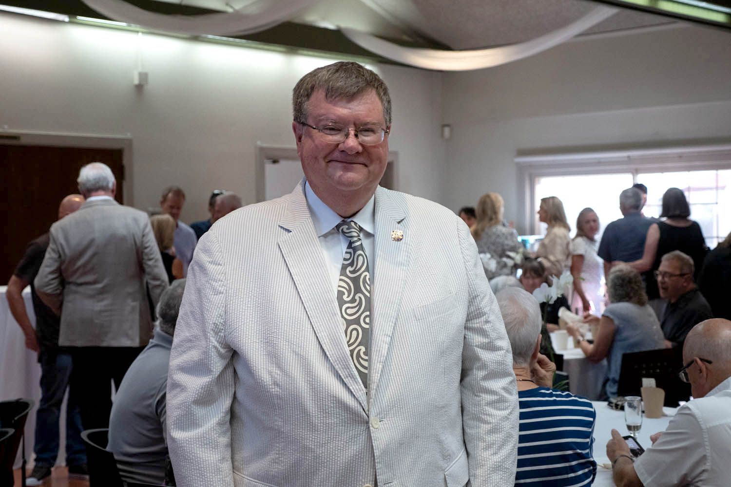 | The South Pasadenan | South Pasadena News PHOTO: Esteban Lopez | The South Pasadenan News | August 19, 2024, at the South Pasadena Senior Center: "Senior Champions of South Pasadena" Glen Duncan and Anita Scott celebrate their tremendous contributions to the South Pasadena community