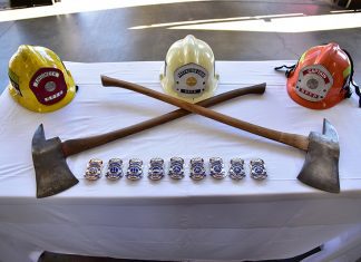 South Pasadena Fire Department Holds Badge Pinning Ceremony and Awards Medal of Valor