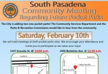 Pocket Park Meeting Saturday Feb.10th