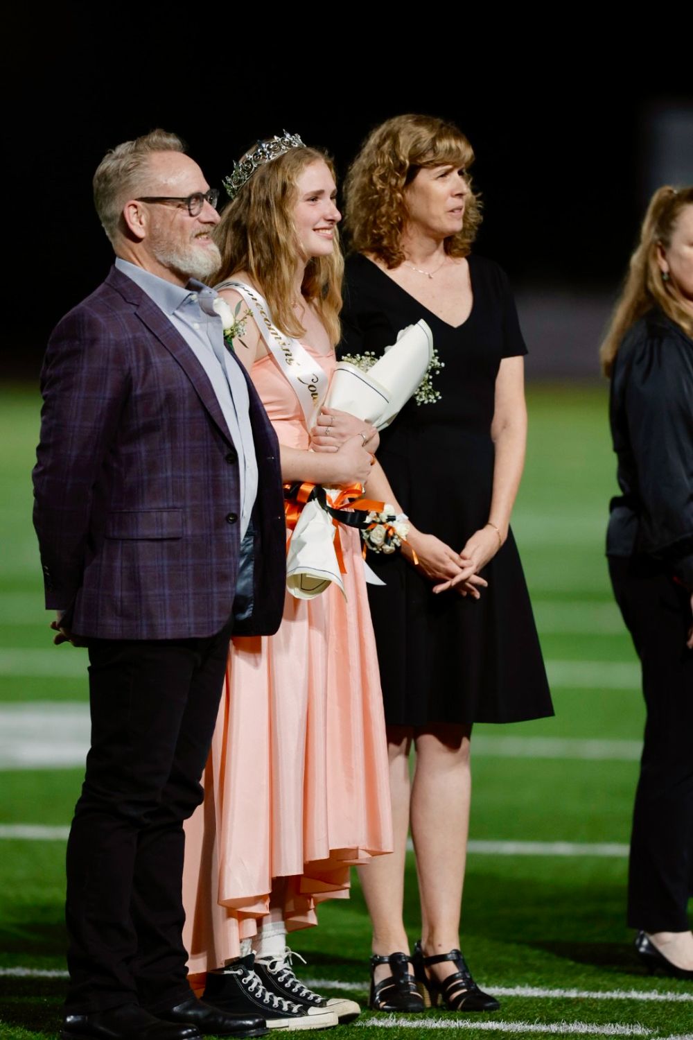 PHOTO: Dan Rider | South Pasadenan News | Royal Court member, Reese Buckley (senior) at SPHS Homecoming 2024.