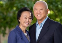 Andrew and Peggy Cherng Gift City of Hope $100 Million to Fund Integrative Oncology PHOTO: provided by City of Hope | The South Pasadenan | Andrew and Peggy Cherng, co-founders and co-CEOs of Panda Express. Andrew opened the first Panda Inn restaurant in East Pasadena in 1973.