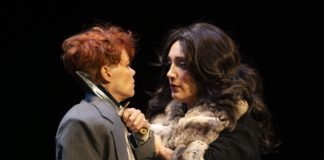 RICHARD III Manipulates, Marries and Murders a Path to the Top at A Noise Within PHOTO: Craig Schwartz | South Pasadenan News | Ann Noble and Erika Soto in Richard III at A Noise Within