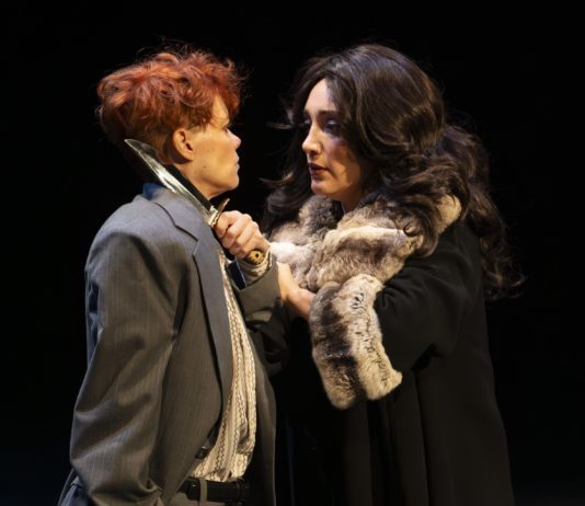 PHOTO: Craig Schwartz | South Pasadenan News | Ann Noble and Erika Soto in Richard III at A Noise Within