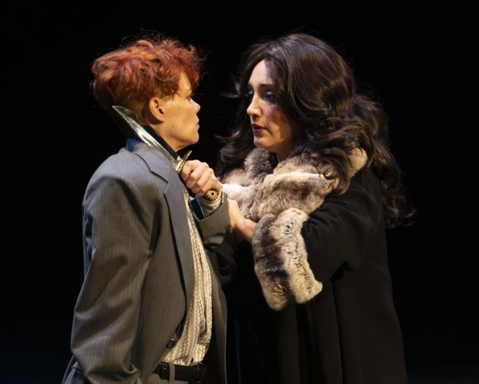 PHOTO: Craig Schwartz | South Pasadenan News | Ann Noble and Erika Soto in Richard III at A Noise Within
