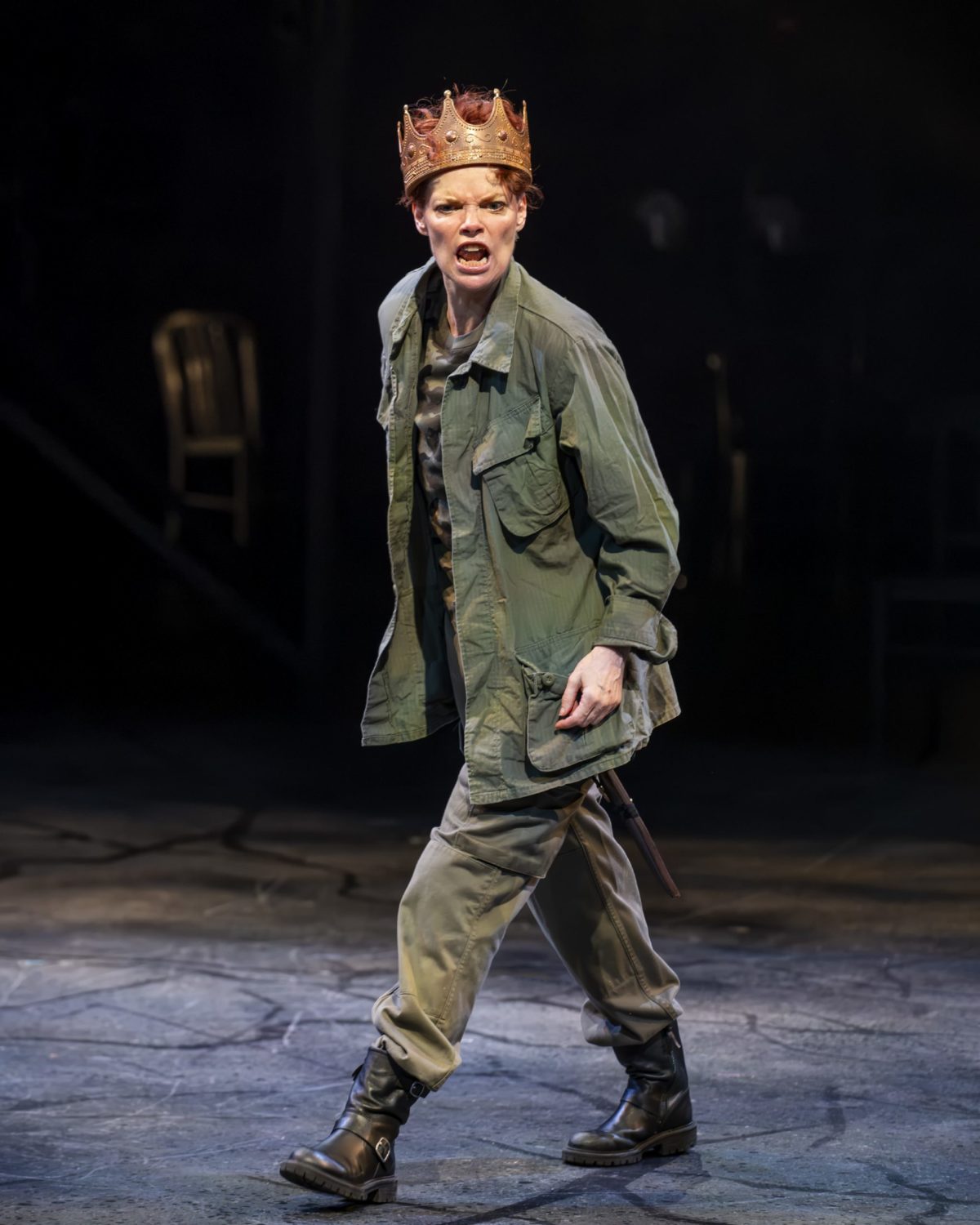 PHOTO: Craig Schwartz | South Pasadenan News | Ann Noble as Richard III at A Noise Within