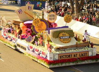 WINNER: South Pasadena Rose Parade Float Wins Prestigious Mayor Award