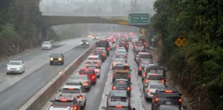 Southern California Battered by Storms.