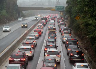 Southern California Battered by Storms.