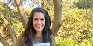 PHOTO: Alisa Hayashida | The South Pasadenan | Author Chantal Donnelly with her new book "Settled - How to Find Calm in a Stress-Inducing World".
