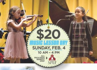 Green Brooms $20 Lesson Day for SPEF Feb. 4