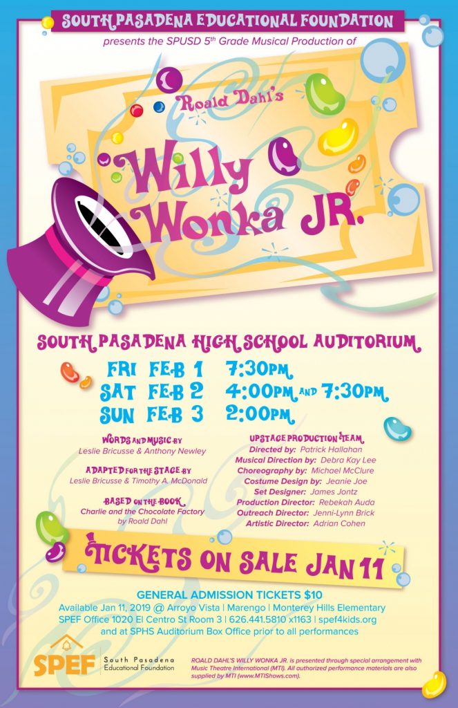 south-pasadena-news-01-18-19-willy-wonka-jr | The South Pasadenan | South Pasadena News