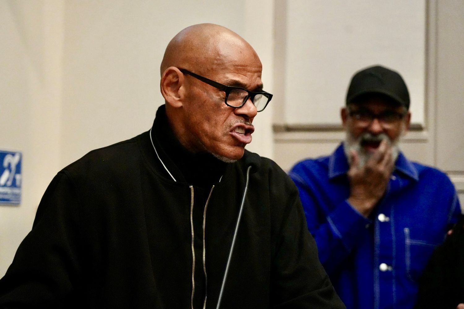 | The South Pasadenan | South Pasadena News PHOTO: Samantha Shiroishi | The South Pasadenan | Foster Sylvers of the Sylvers spoke to the council and audience members following the high recognition during the January 17 South Pasadena City Council meeting.