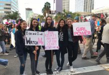 South Pasadenans at the Women’s March 2018