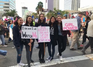 South Pasadenans at the Women’s March 2018
