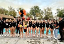 PHOTO: SPHS Water Polo | The South Pasadenan | South Pasadena High lost 7-6 in triple overtime on Tuesday to Etiwanda in a first round CIF-SS Division 4 girls’ water polo contest at home.