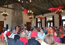 PHOTO: Alisa Hayashida | The South Pasadenan | The Lunar New Year luncheon for seniors held at the War Memorial Building in South Pasadena.