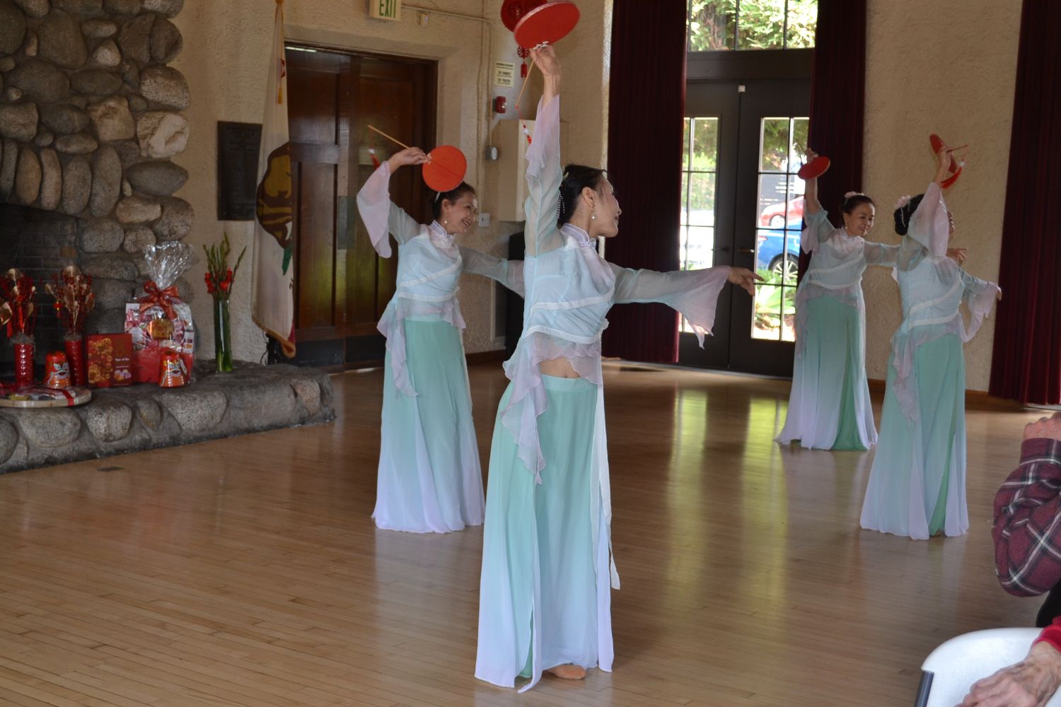 PHOTO: Alisa Hayashida | The South Pasadenan | The Lunar New Year luncheon for seniors held at the War Memorial Building in South Pasadena.