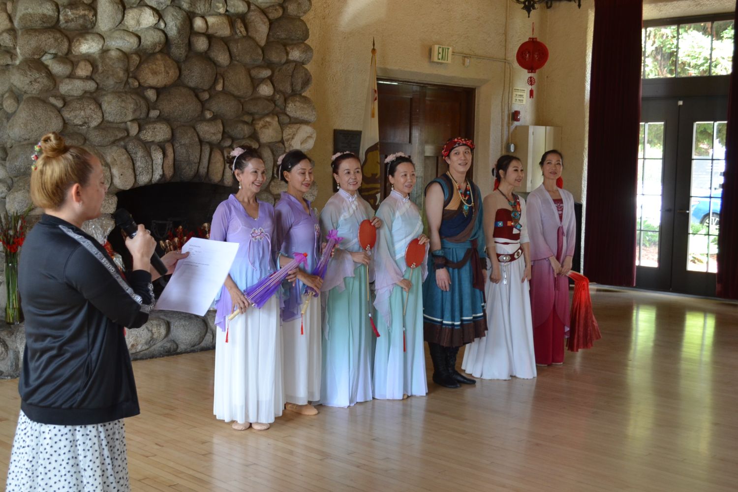 PHOTO: Alisa Hayashida | The South Pasadenan | The Lunar New Year luncheon for seniors held at the War Memorial Building in South Pasadena.